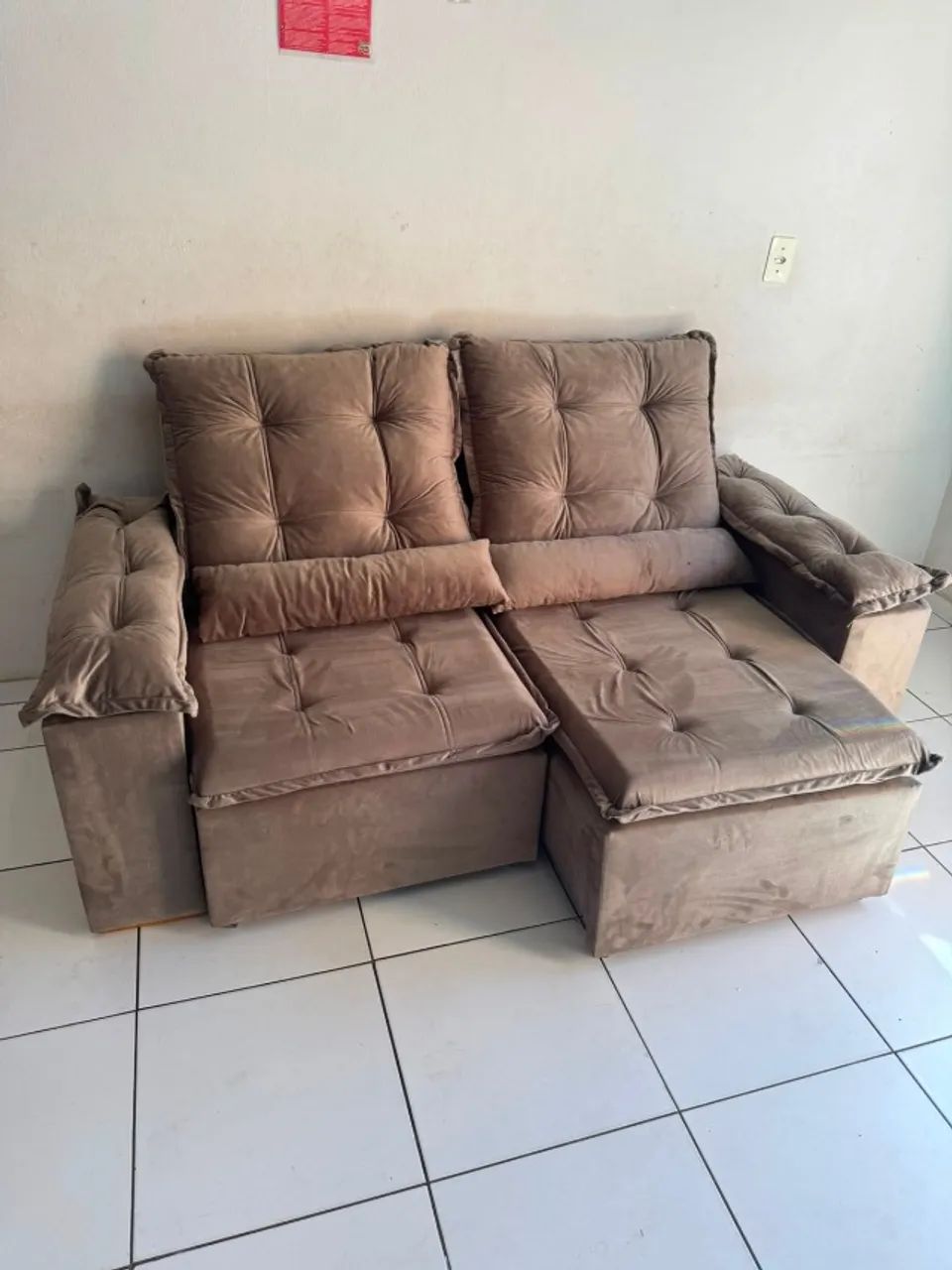 SOFA RETRATIL RECLINAVEL 2,00 LARGURA - Foto 2
