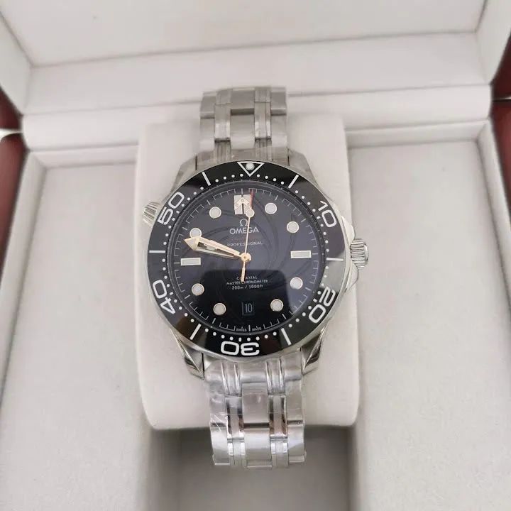 Relógio Estilo Omega Seamaster Professional Diver 300M
