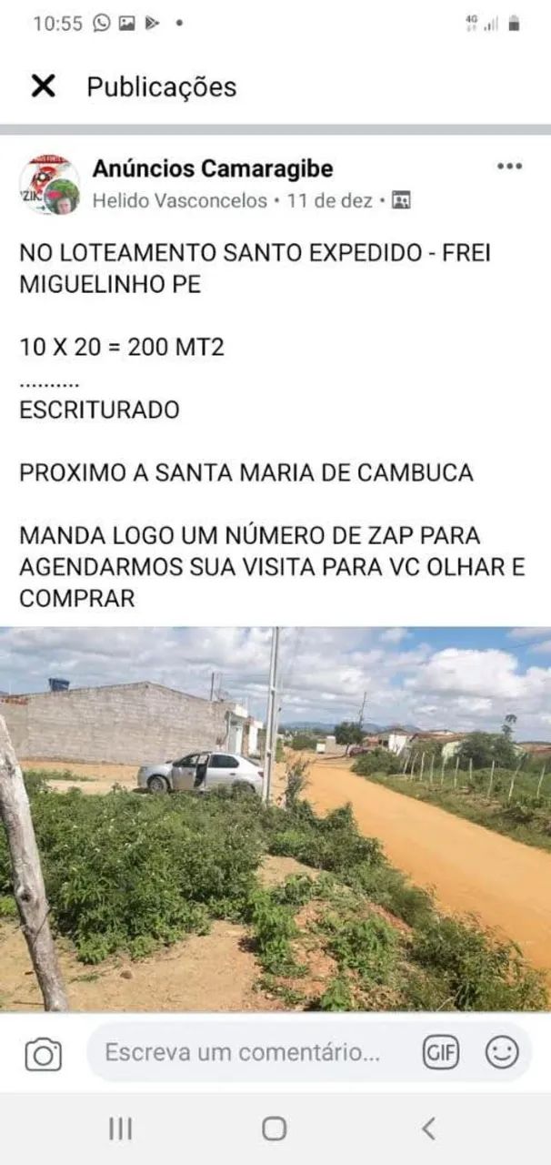 Vendo Terreno Lagoa João Carlos 25 mil - Foto 3