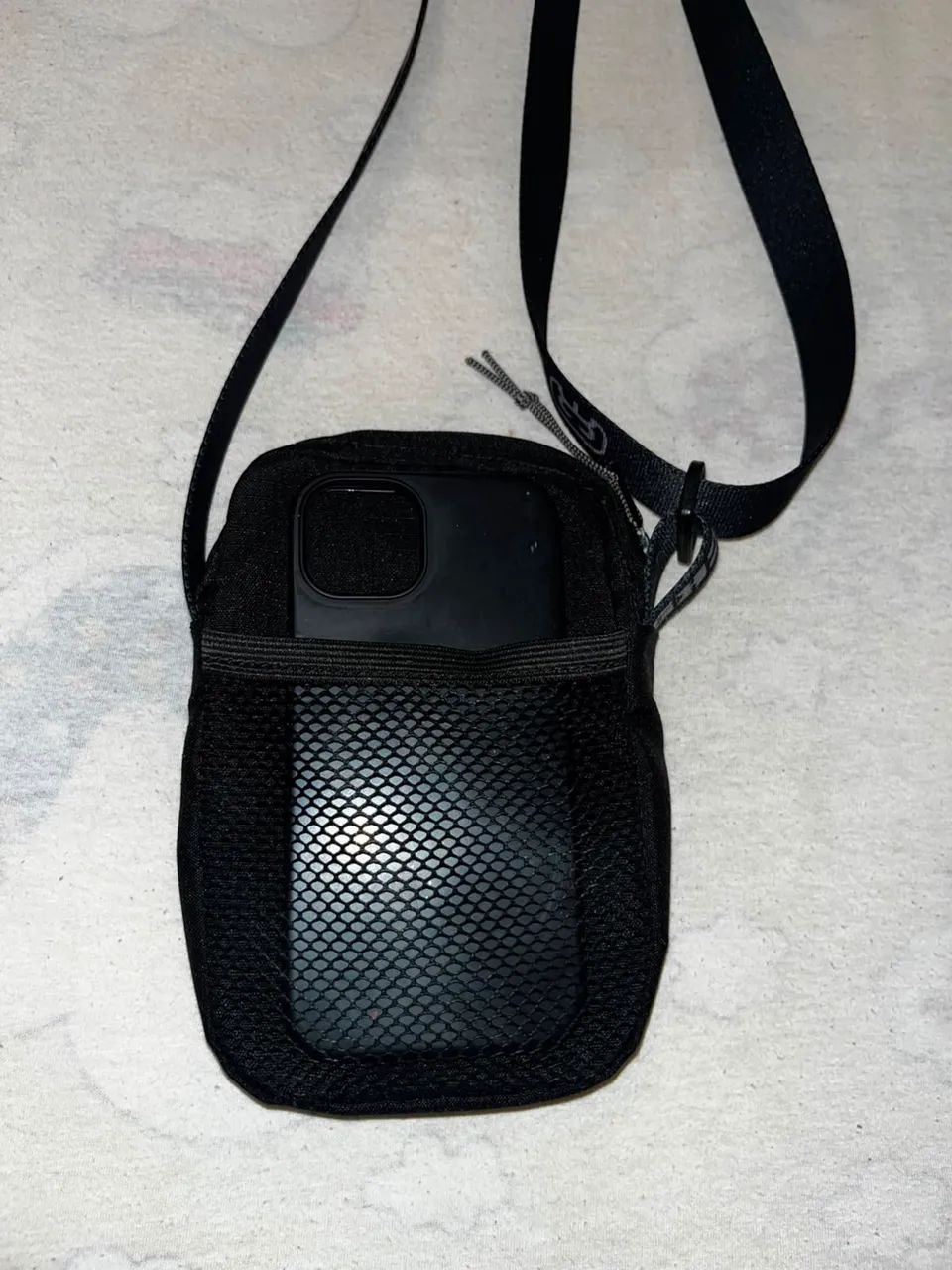 Shoulder Bag Hocks Little Refletivo - Preto Original - Foto 2