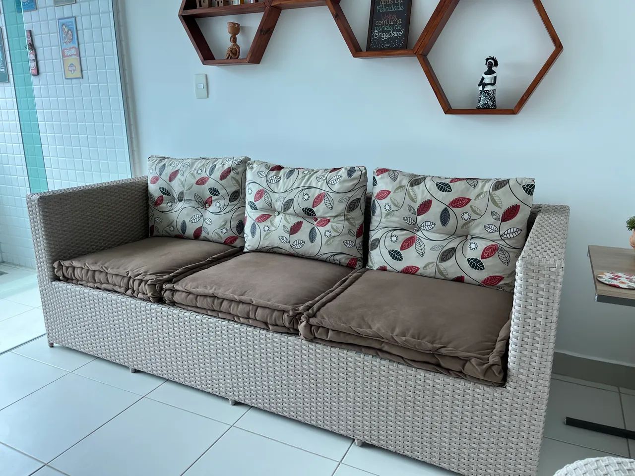 Sofá vimi três lugares  - Foto 3