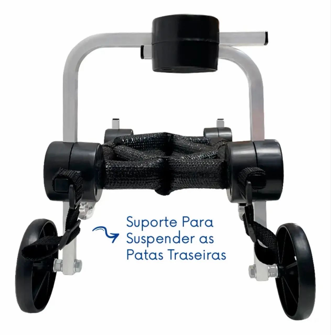 Cadeira pra pet 4 rodas (nova) - Foto 5