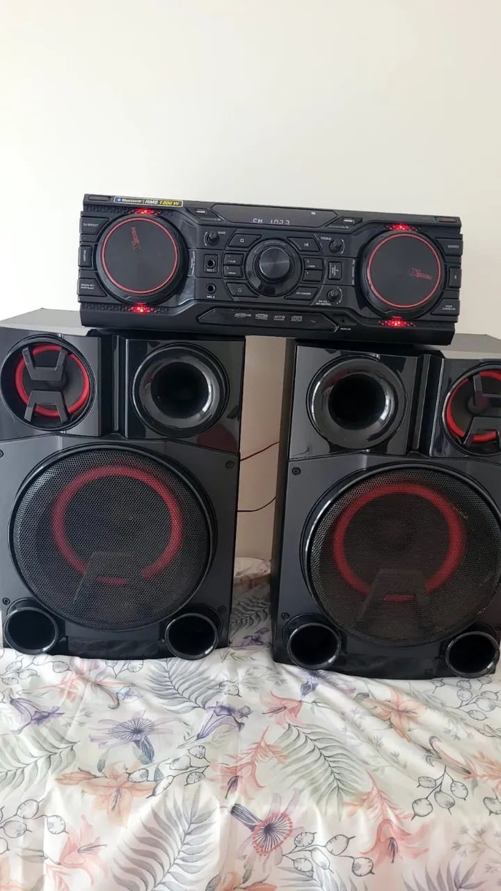 Som mini system LG 1800W USB MP3 Bluetooth  - Foto 4