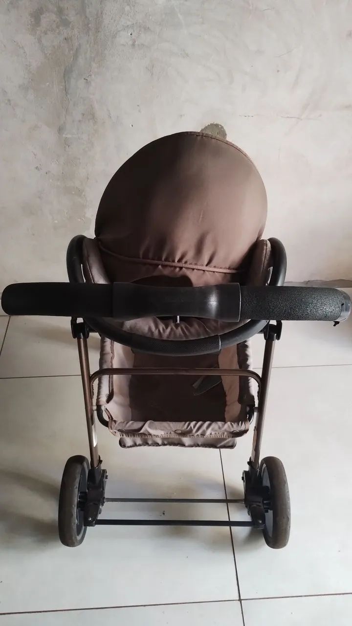 Carrinho para bebe mais cadeirão  - Foto 2