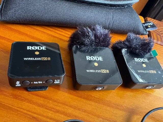Rode Wireless GO II (Sistema de Microfone Sem Fio) - Microfones e
