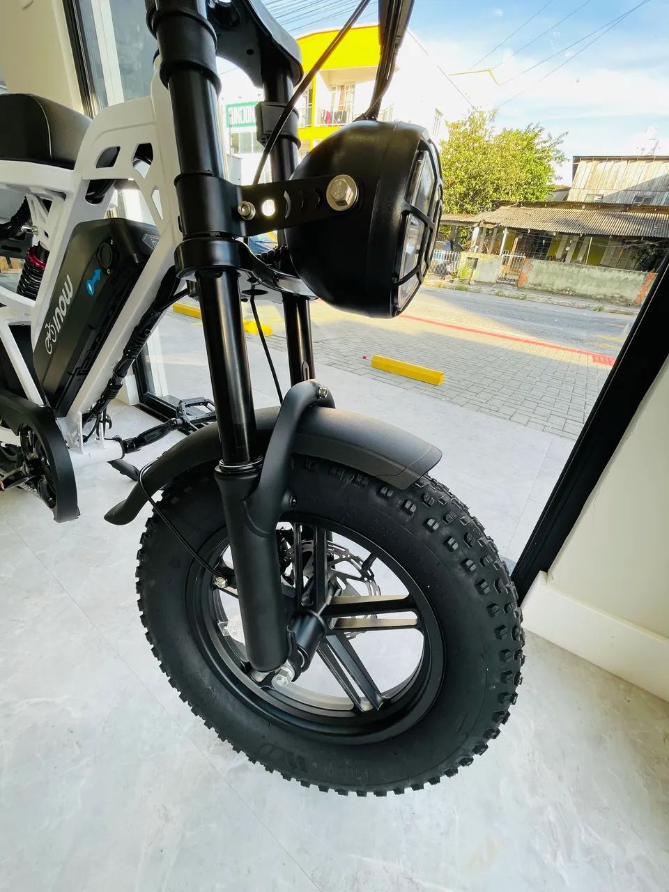 Bicicleta elétrica V20 Mini 750w - Foto 5