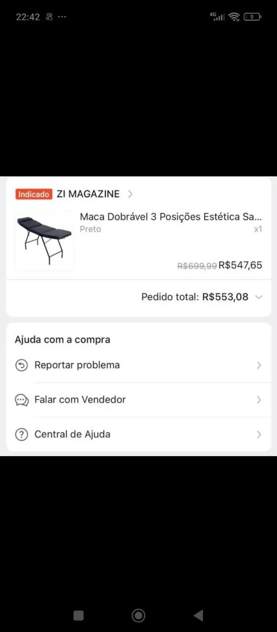 Maca dobrável 3 posições  - Foto 2