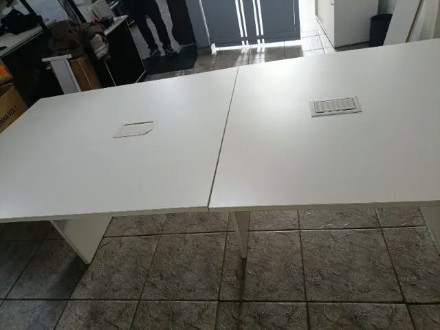 Mesa Reunião Retangular - Usada - 3,00x1,20cm. - Foto 2