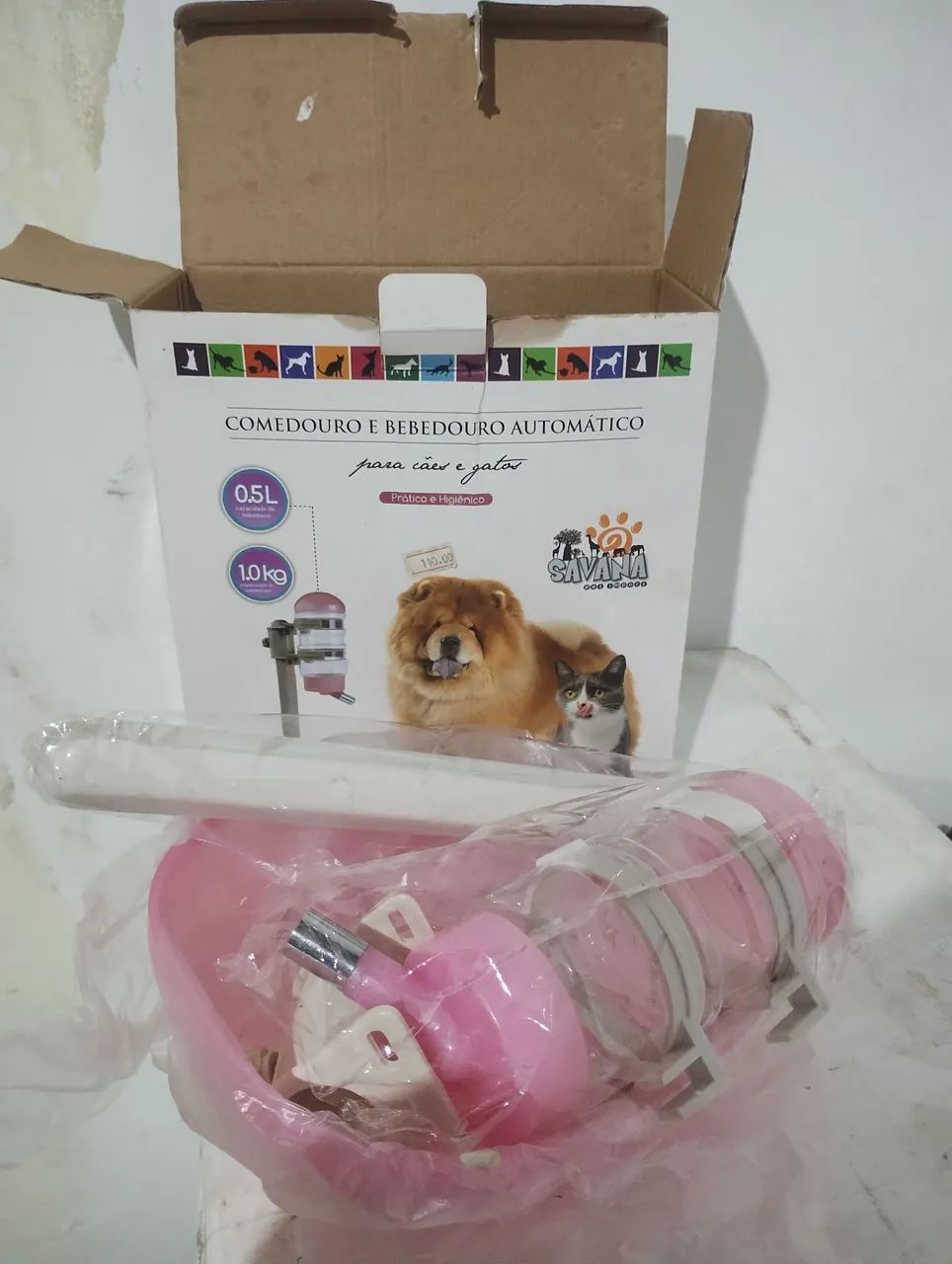 Vendo bebedouro para pet novo nunca usado