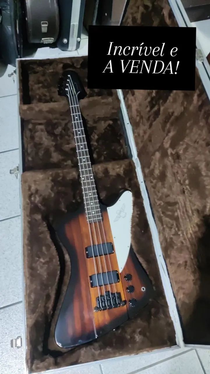 Baixo Epiphone Thunderbird 4 cordas - Foto 4