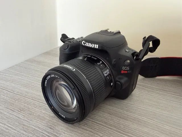 Canon Eos Rebel Sl2 18-55mm Is Stm Dslr Preto Preto (Usado)
