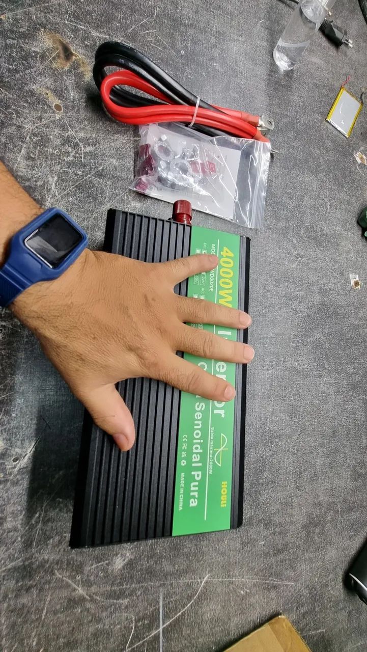 inversor onda pura  12v/220v 4000w - Foto 3