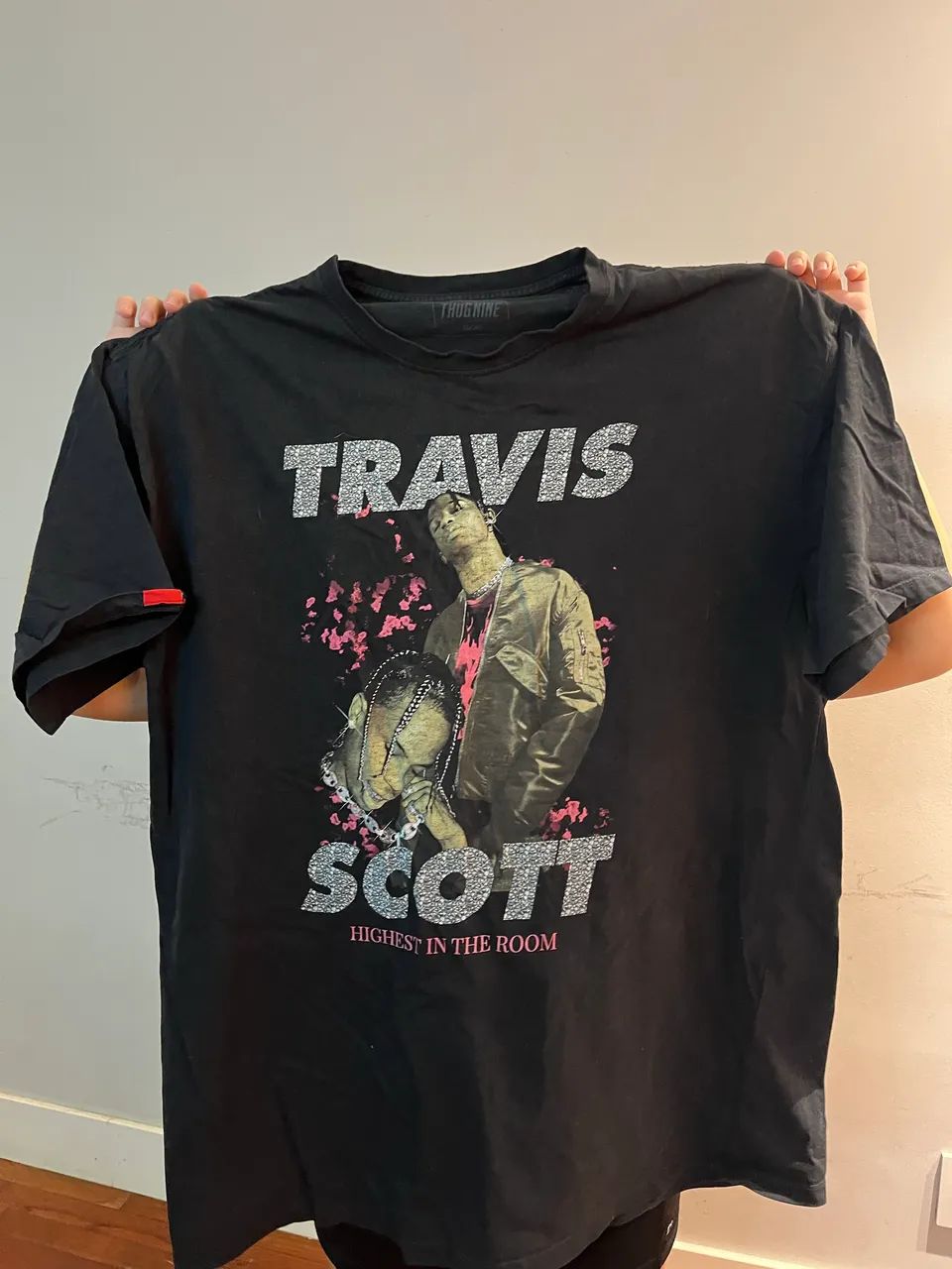 Camiseta Thug Nine Travis Scott