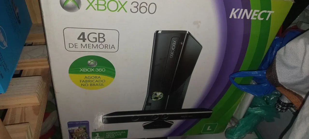 Vendo caixa do Xbox 360