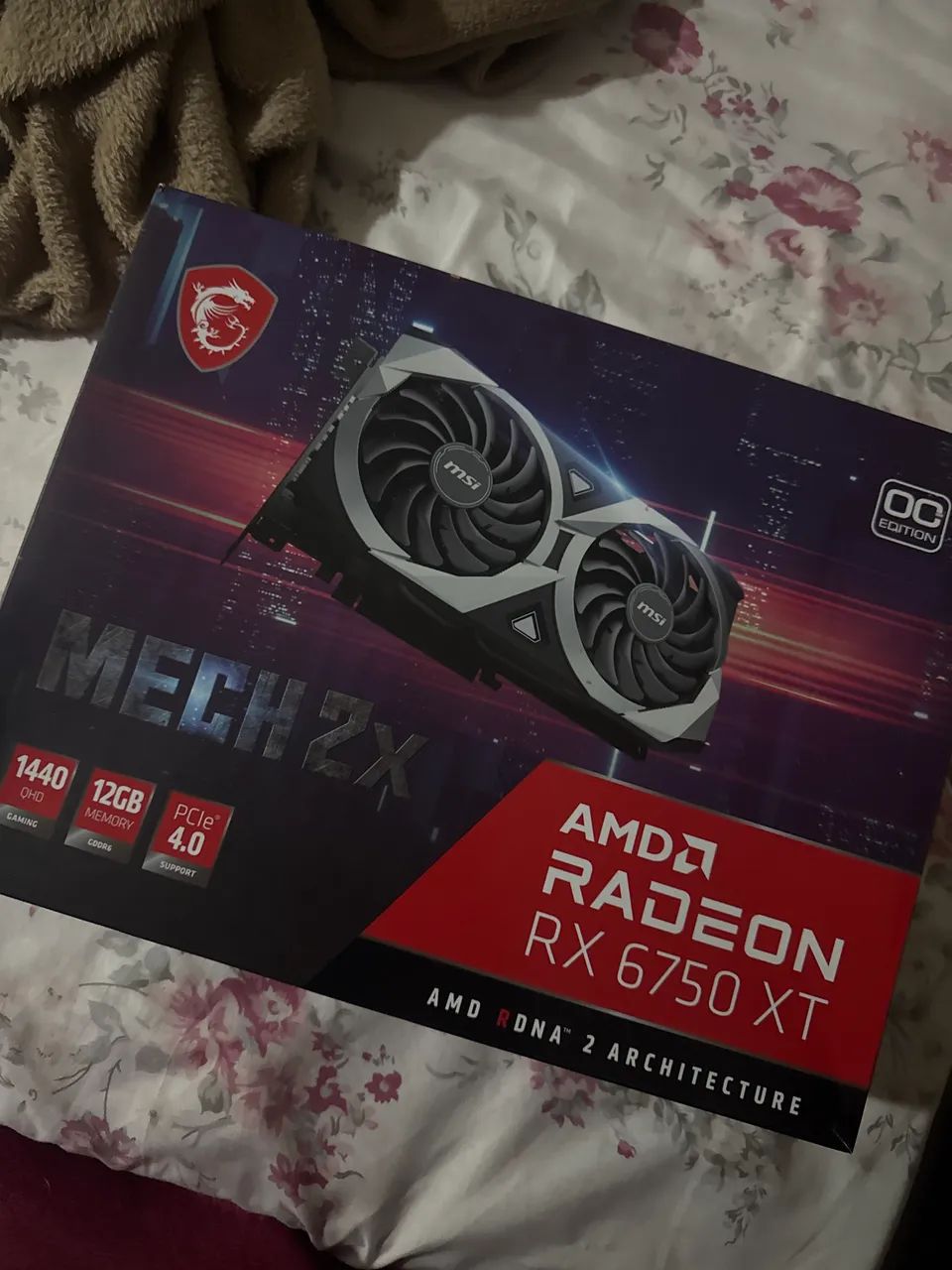 Placa de vídeo AMD RX 6750XT 12gb - Foto 3