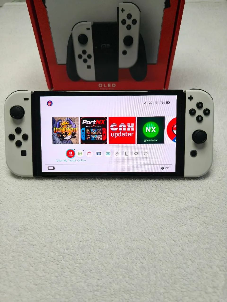 Nintendo switch OLED desbloqueado com 256GB  - Foto 2