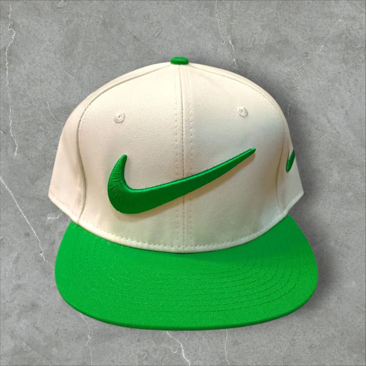 boné nike sb 59fifty aba reta branco e verde