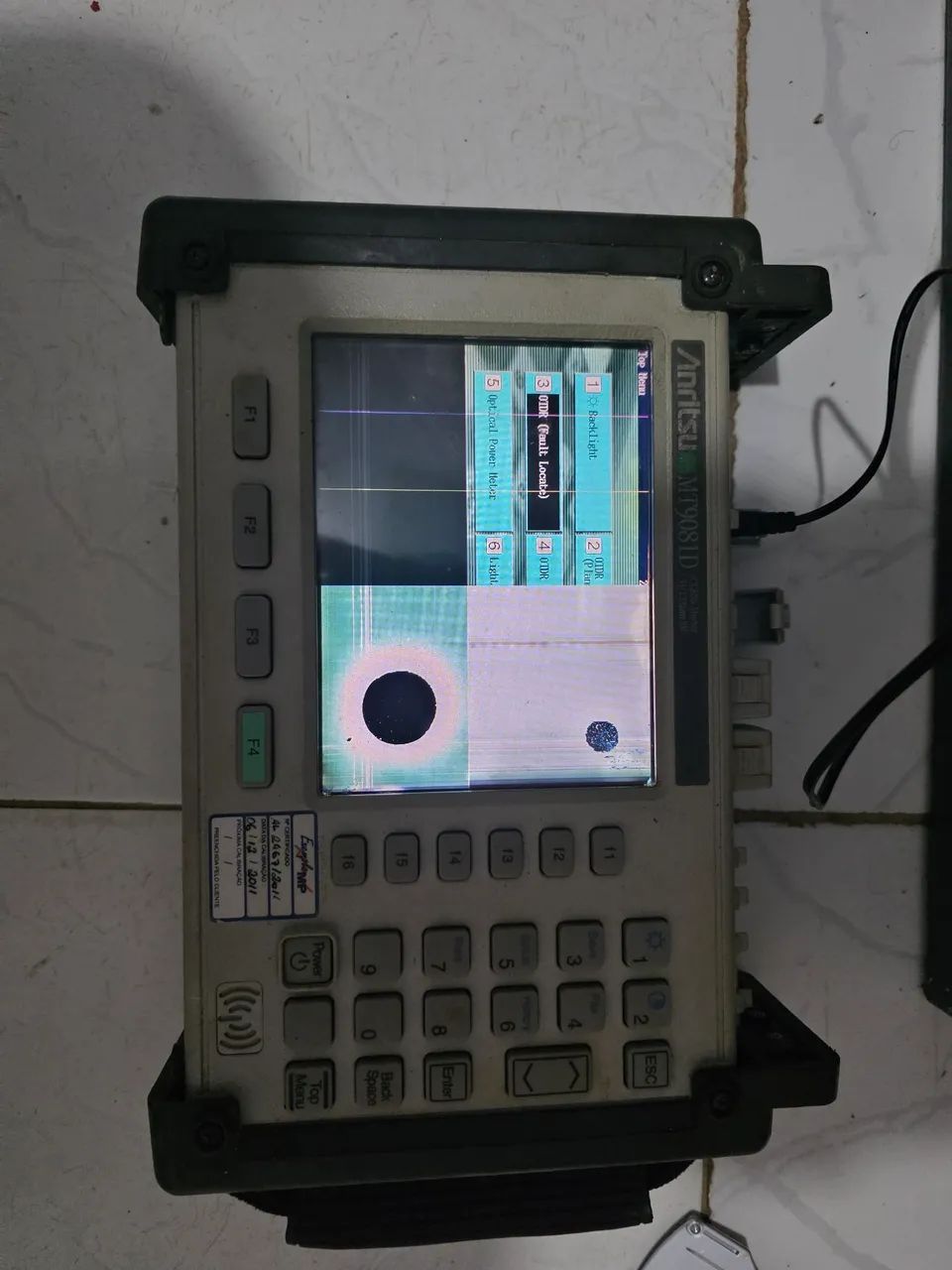 Otdr anritsu  - Foto 4