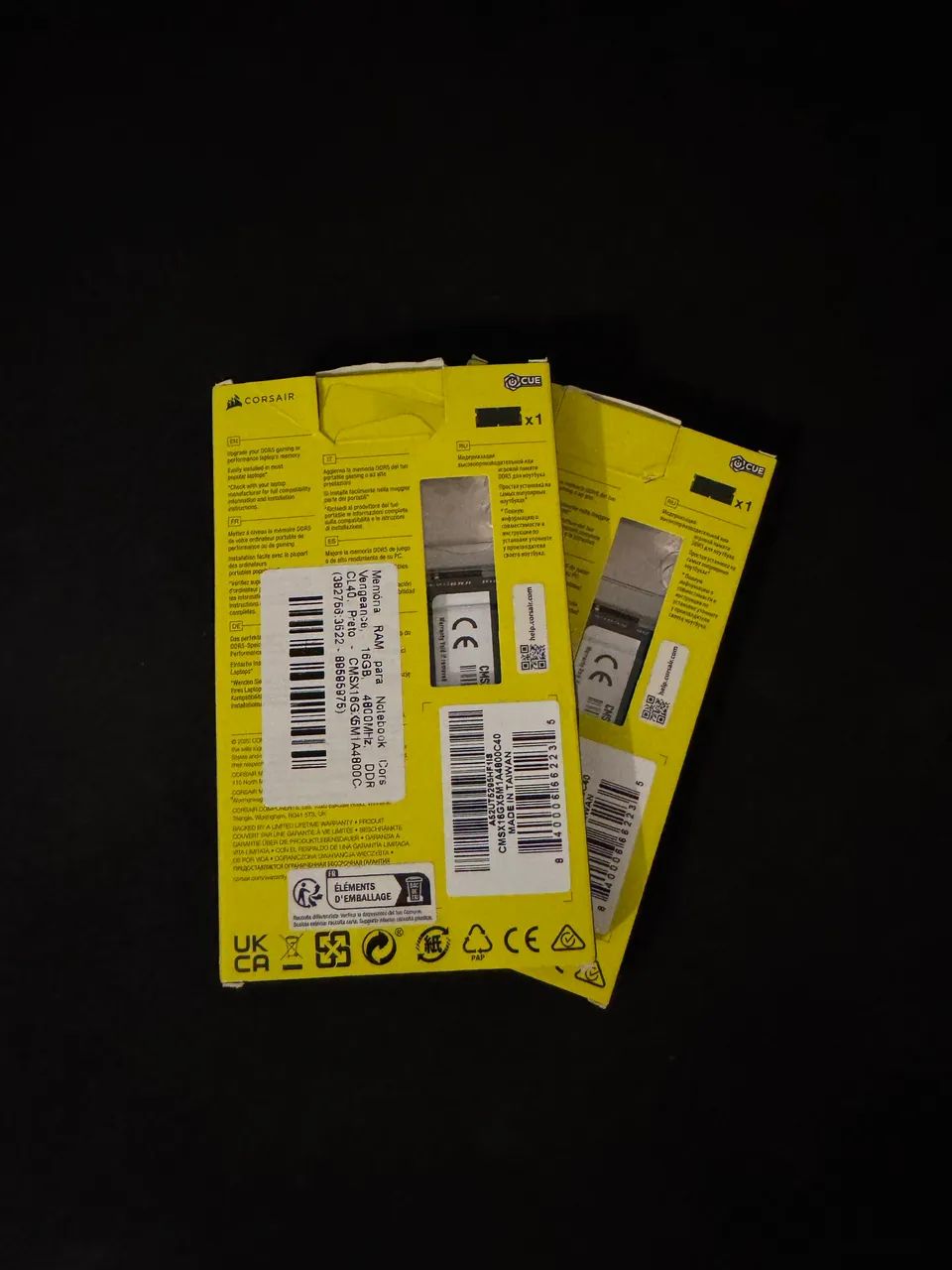 32GB RAM DDR5 Corsair Vengeance (2x16GB) 4800MHz - Notebook - Foto 2