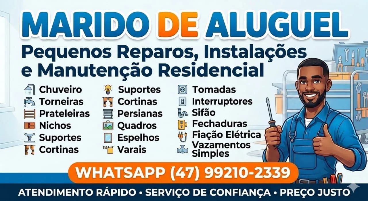 Marido de aluguel/pequenos reparos 