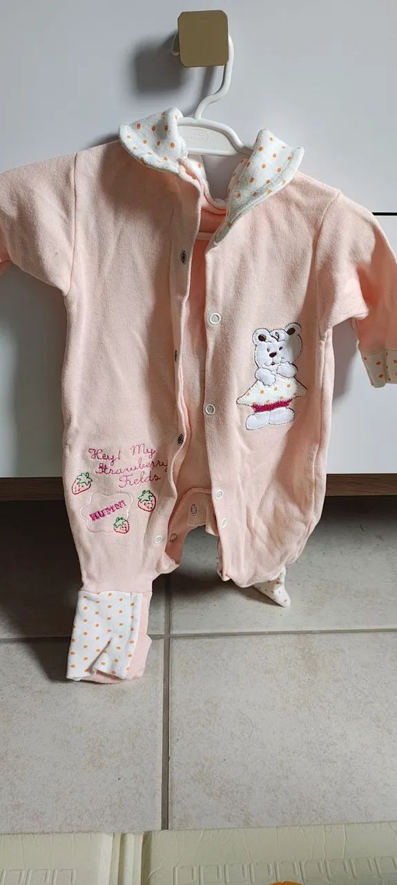 Roupa de bebê menina 
