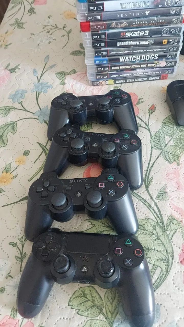 Conjunto de Consoles PlayStation e Nintendo - Consoles de Vídeo
