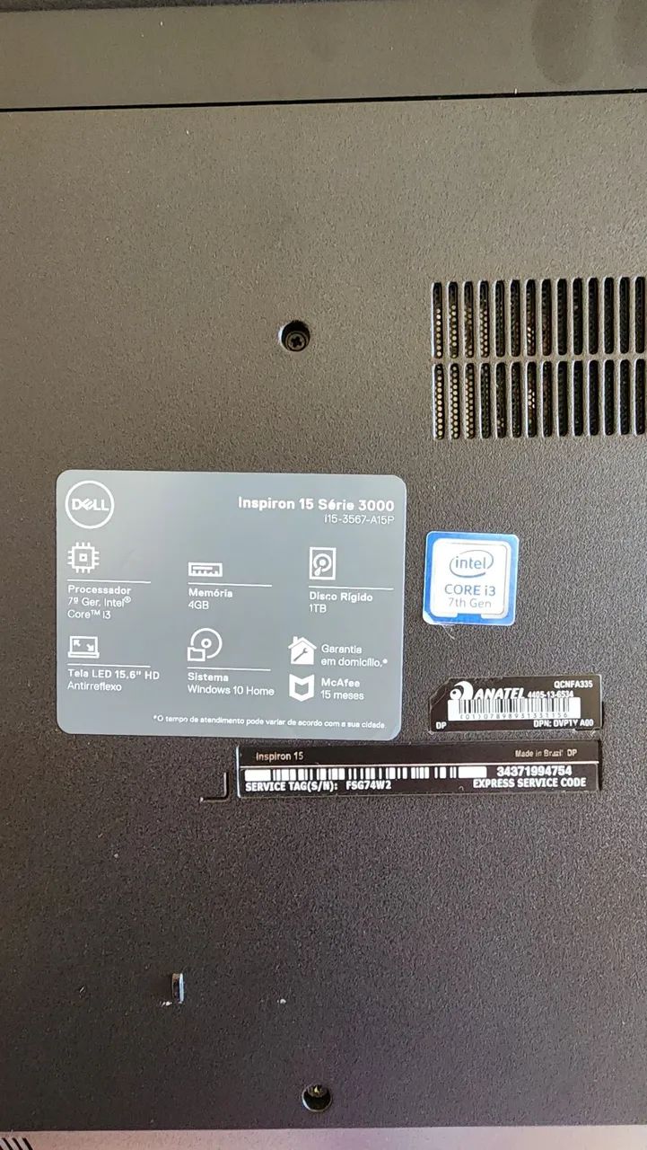 Notebook Dell Inspiron 15 - Foto 5