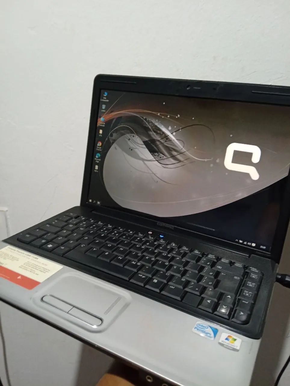 Notebook COMPAQ. Pentium Dual Core. 4 GB de memória. HD de 500 GB. Funcionando. - Foto 3