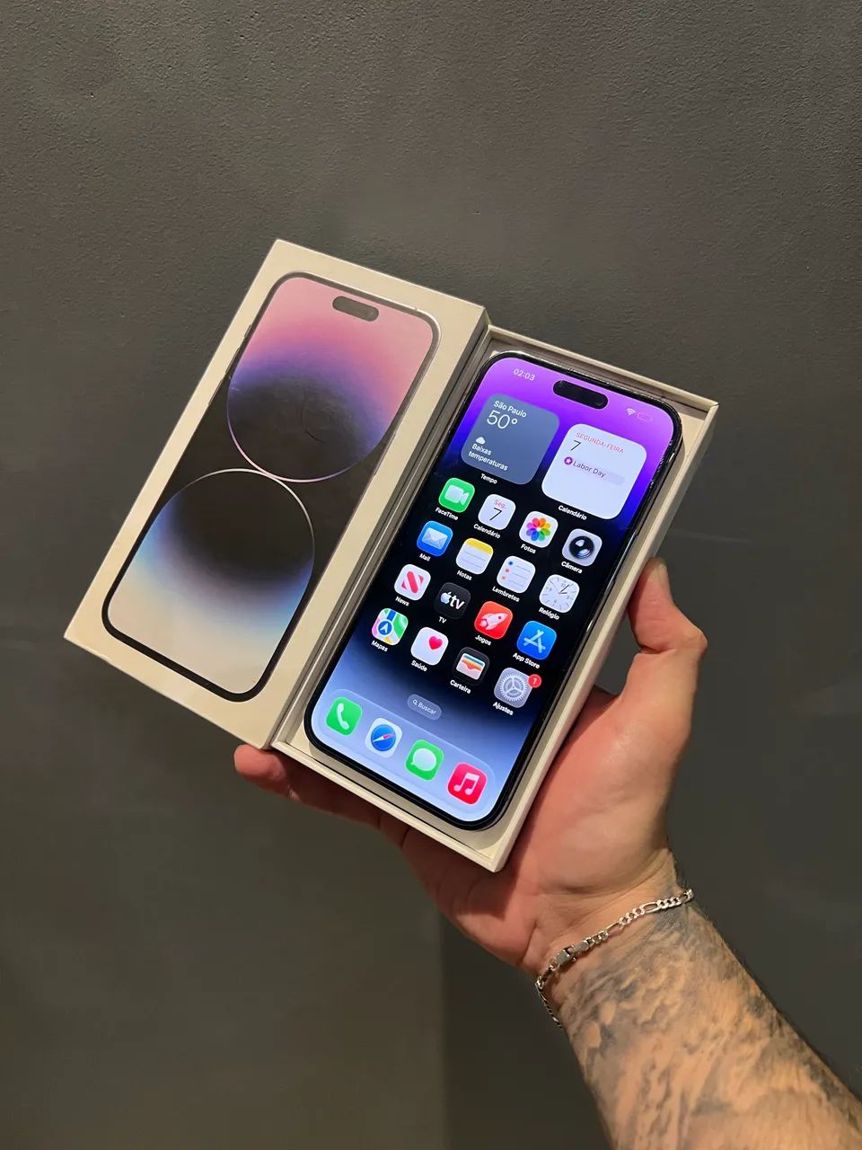 iPhone 14 Pro Max - 128 GB | Caixa e Nota - Foto 2