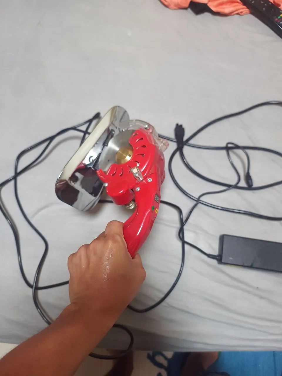 Máquina de cortar tecidos direct drive 4 polegadas de 200 watts - Foto 4