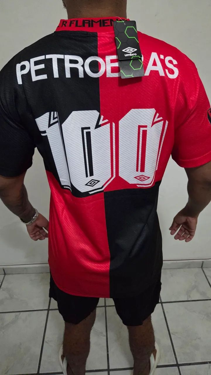 Flamengo 1995 Centenário - Camisa Retrô  - Foto 3