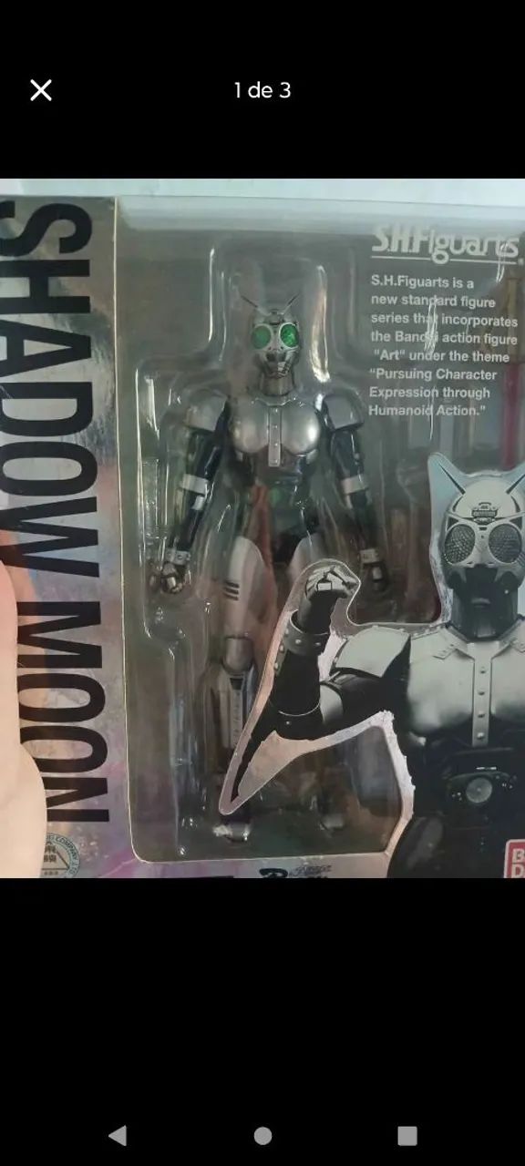 Boneco Shadow Moon figuarts para colecionador 