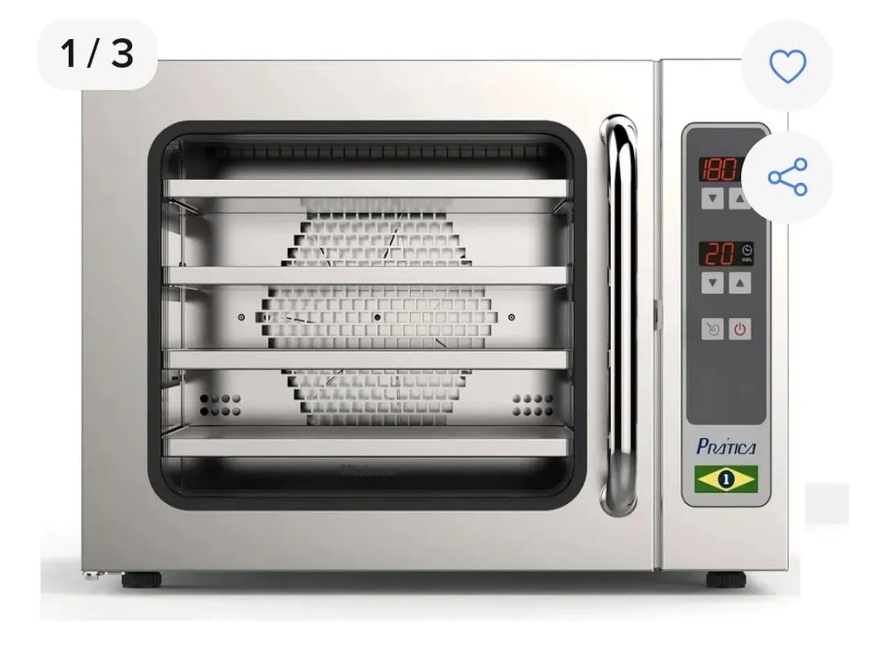Forno Industrial Sem vapor 220v (Novo na caixa)