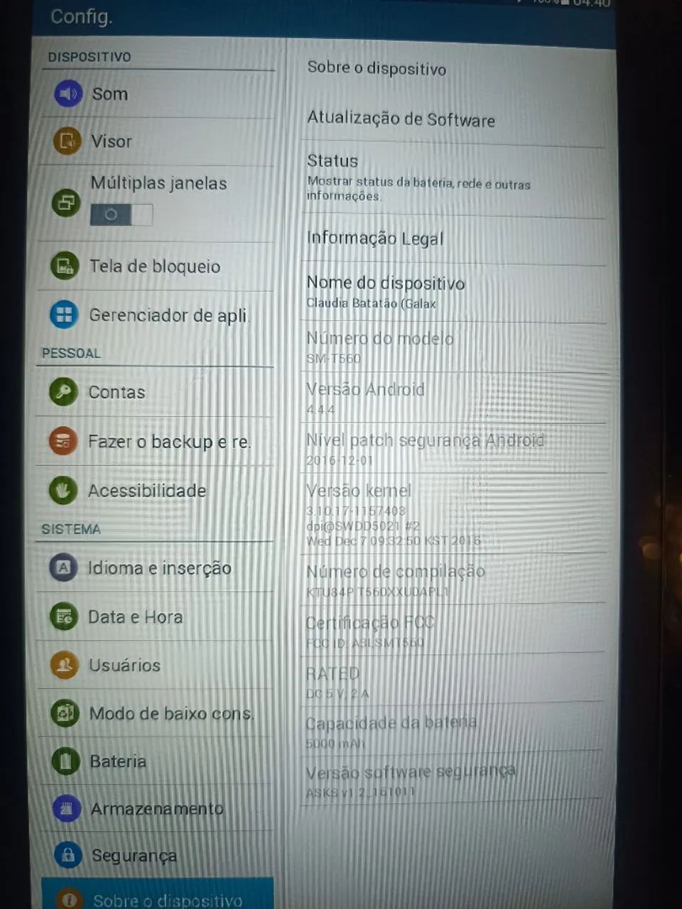 Galaxy Tab E - Foto 3