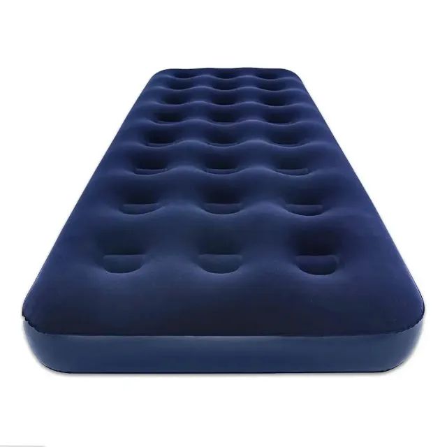 Colchão Inflável Solteiro Azul. (1,91 x 0,73 x 22Cm). - Foto 5