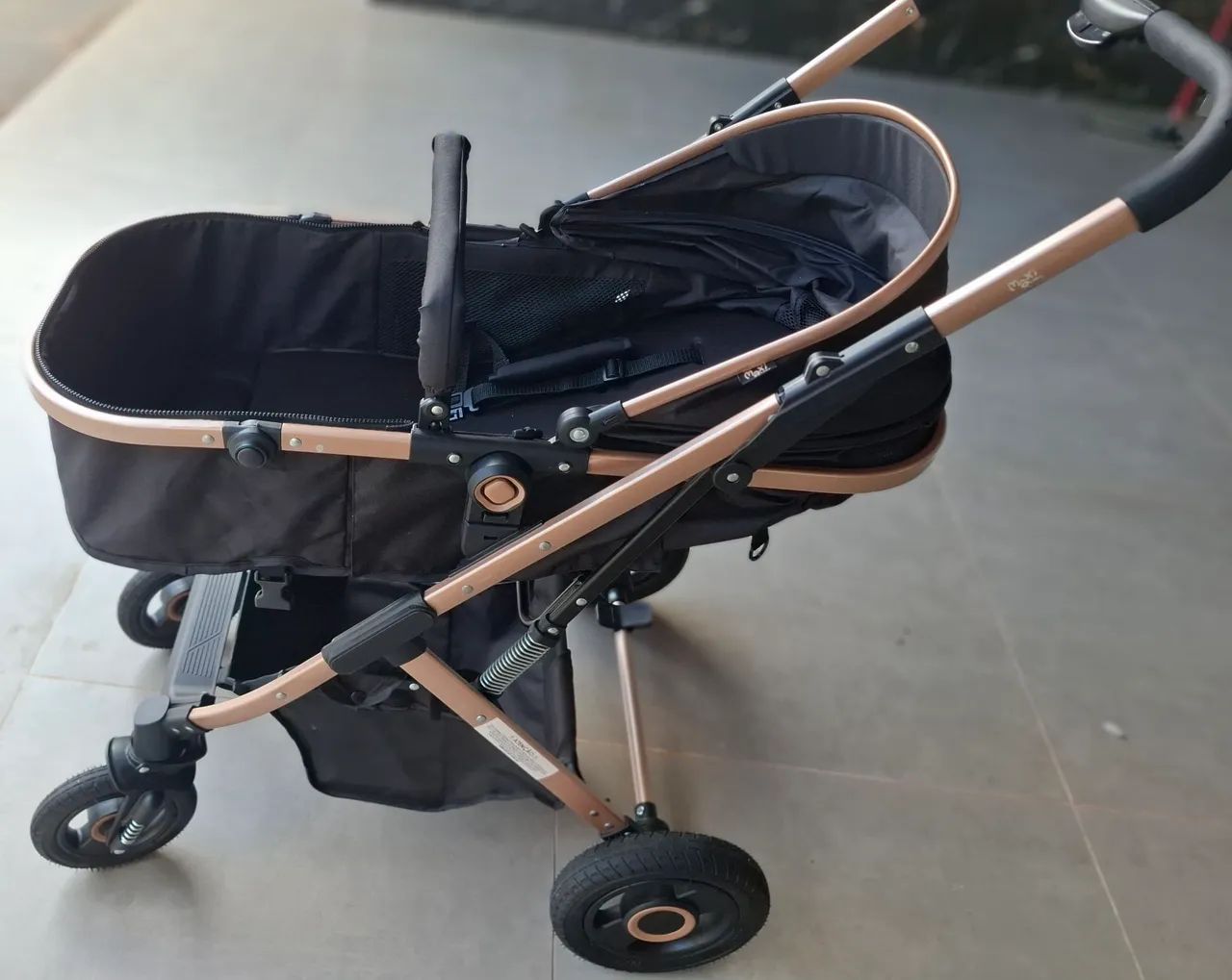Carrinho de bebe 3 em 1 - Foto 3