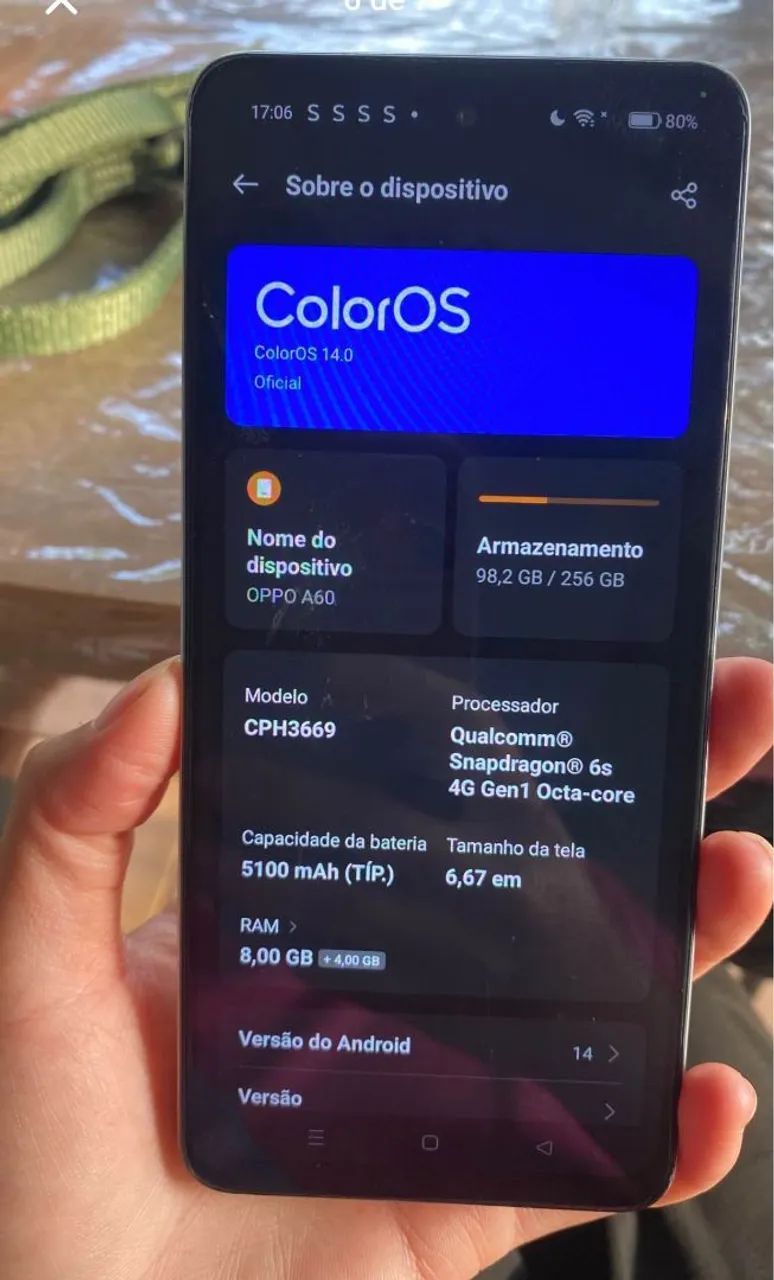 OPPO A60 256GB RAM 8+8 - Foto 3