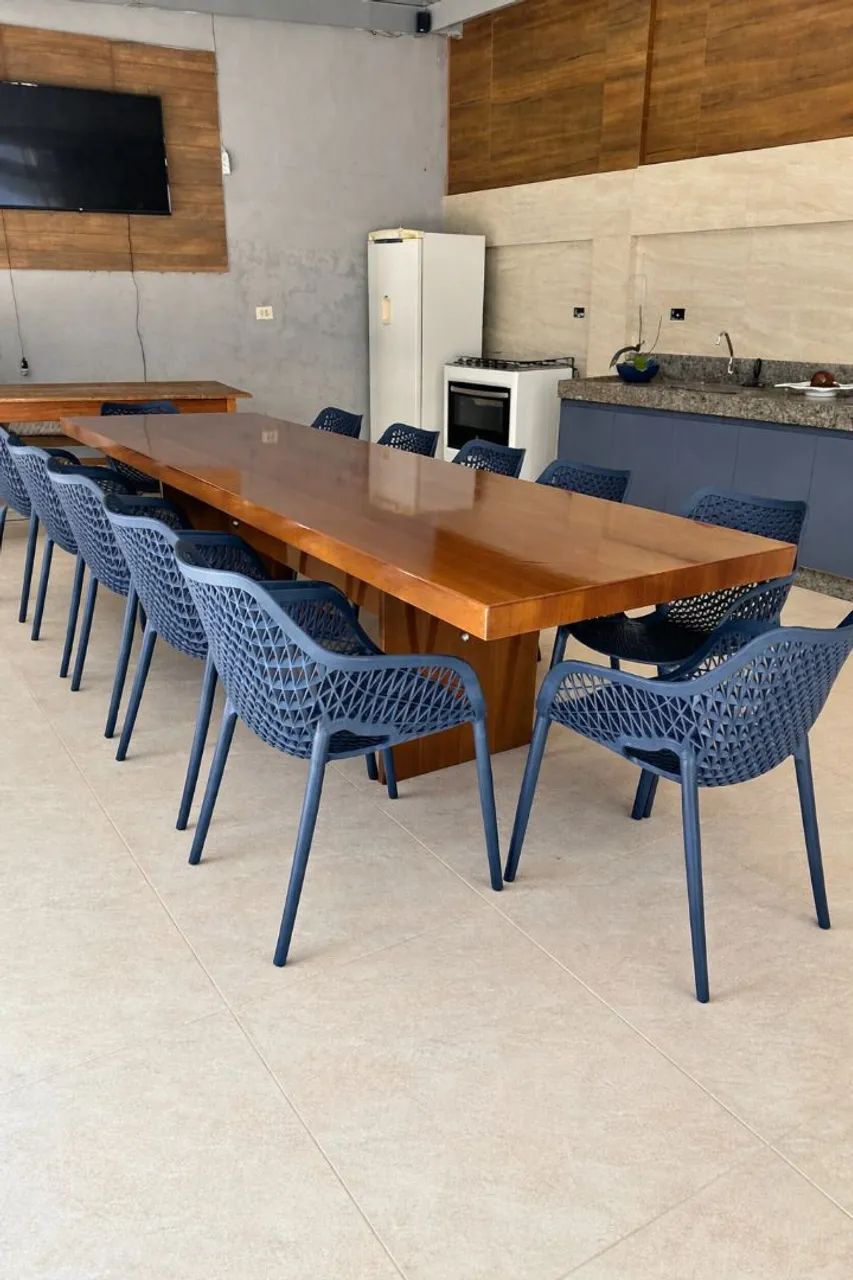 Mesa pedra de ardósia pintada a partir de 590