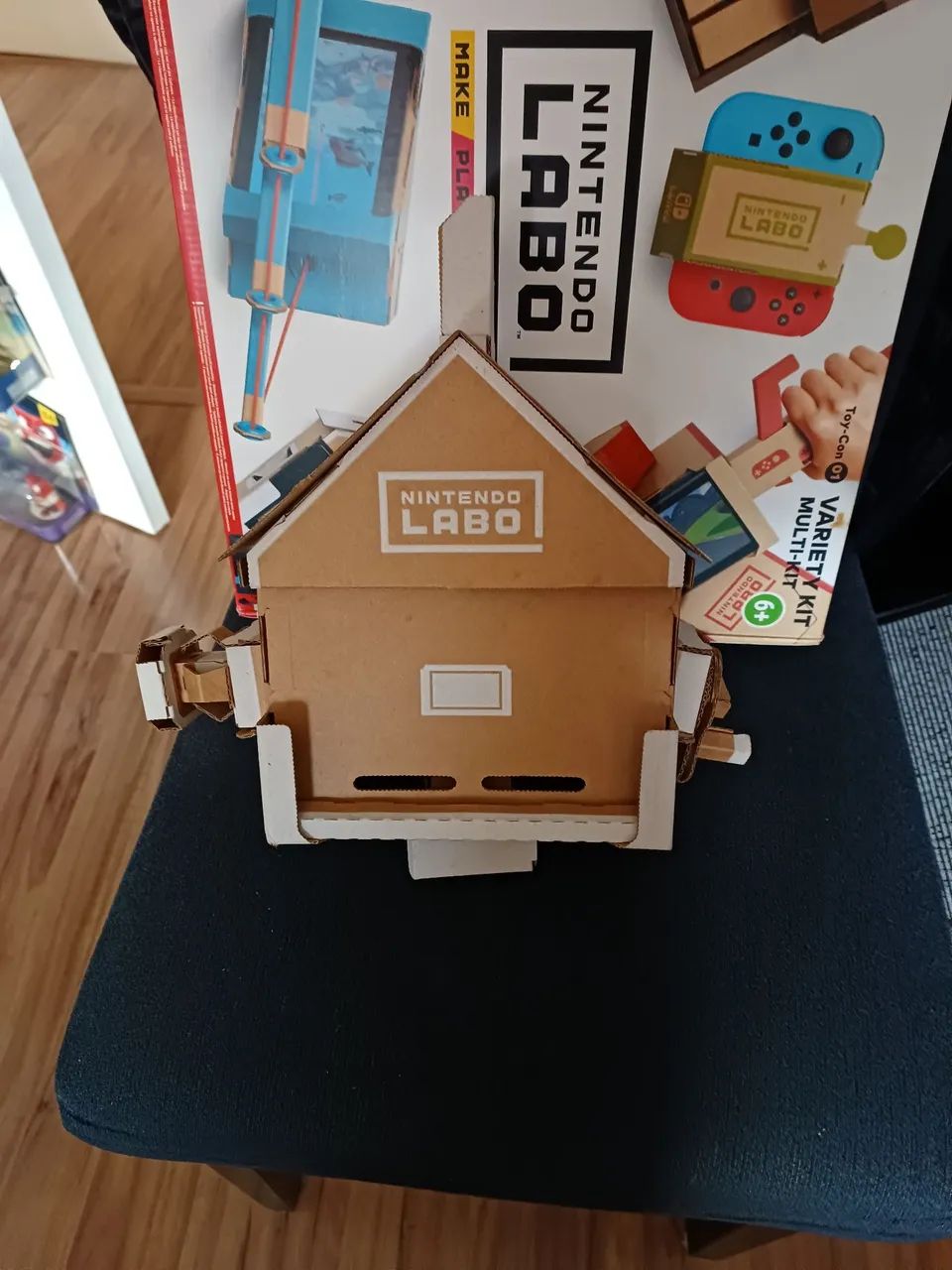 Nintendo Labo c/ todos acessórios e jogo - Foto 4