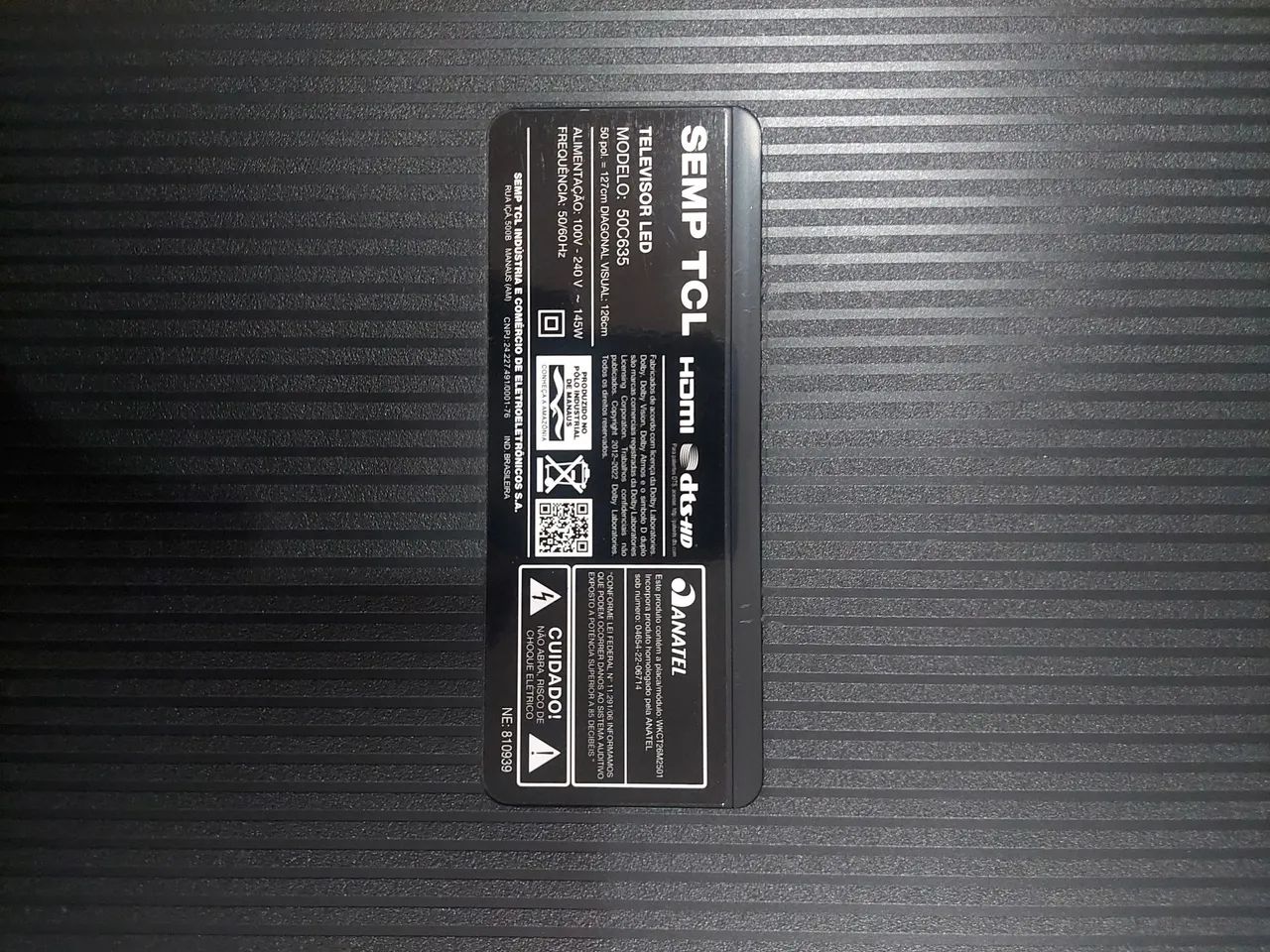 Tv tcl 50 qled - Foto 2