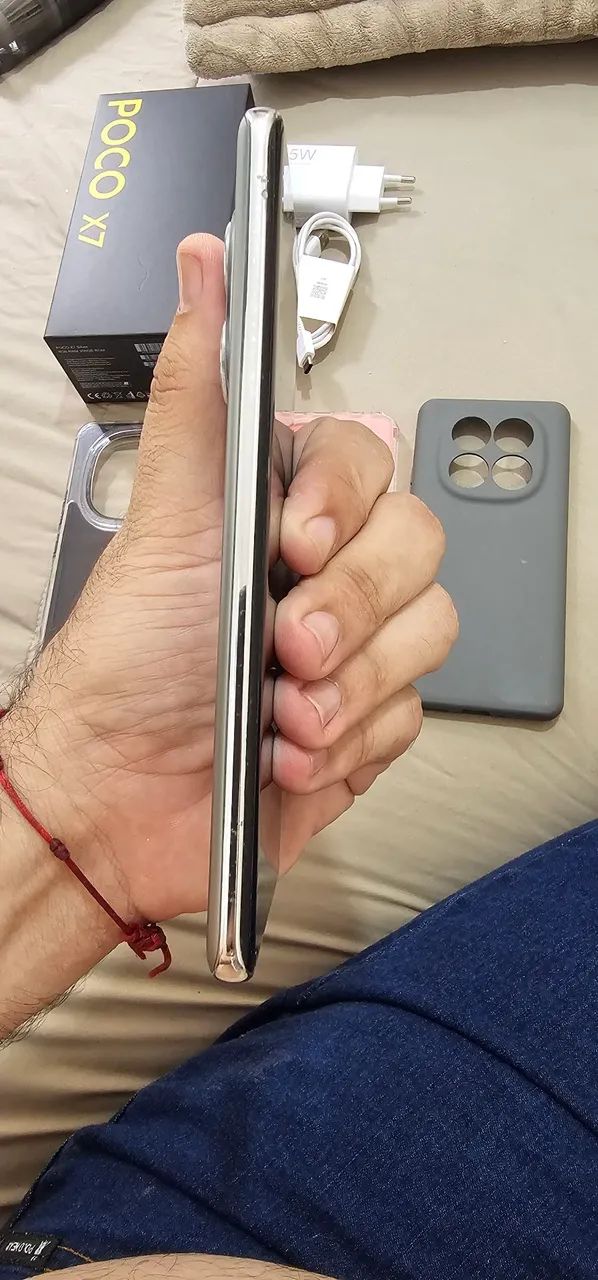 POCO X7 Silver 8GB RAM 256GB ROM - Foto 3