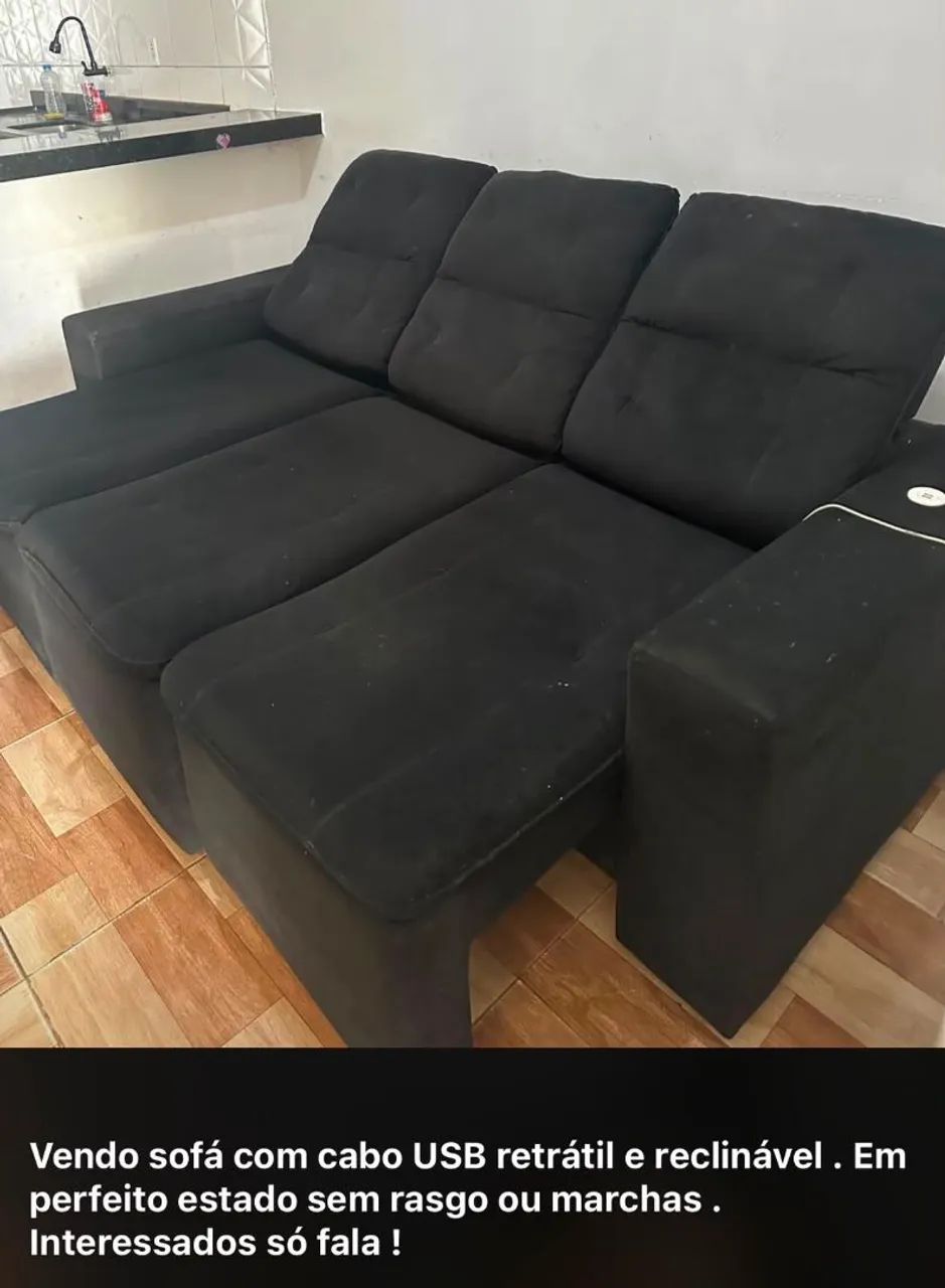  Sofá reclináveis 