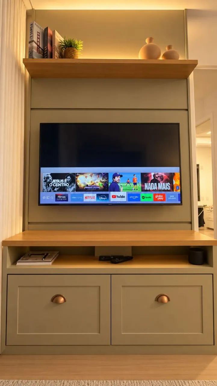 Tv de Led 49 polegadas + Suporte articulado  - Foto 2