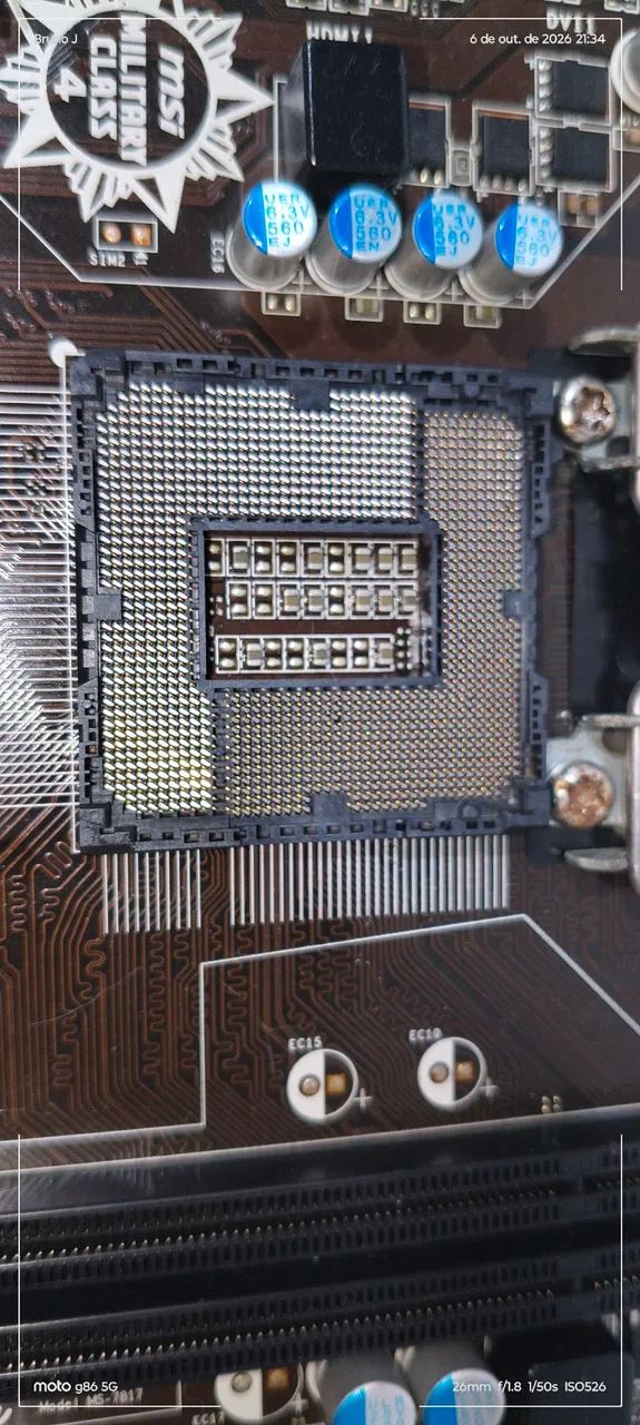 Placa mãe h81m-e33( defeito) - Foto 2