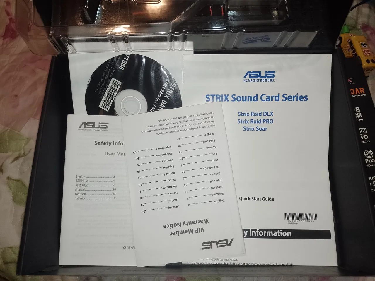 Placa son Asus 7.1 top - Foto 4
