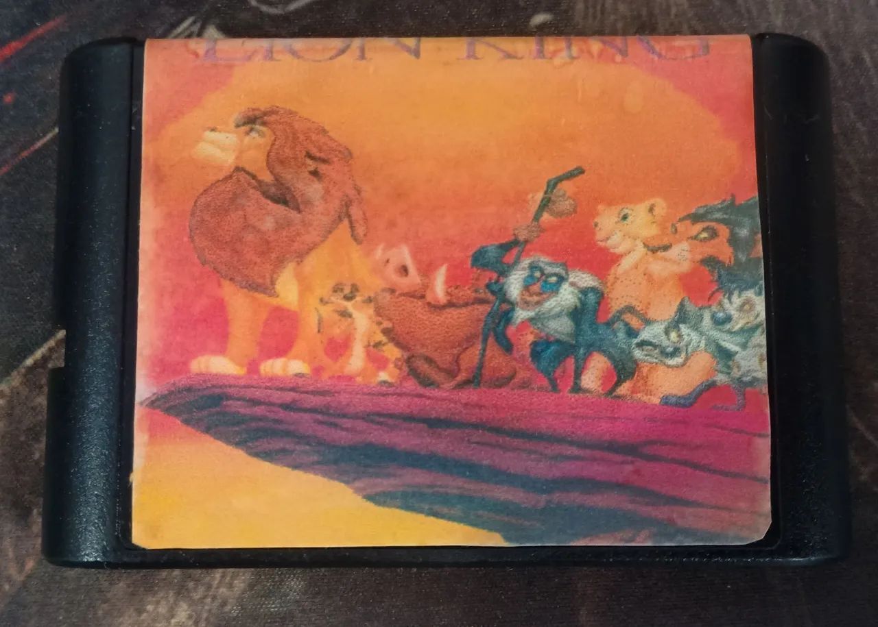 Jogo rei leão mega drive (na caixa) - Foto 4