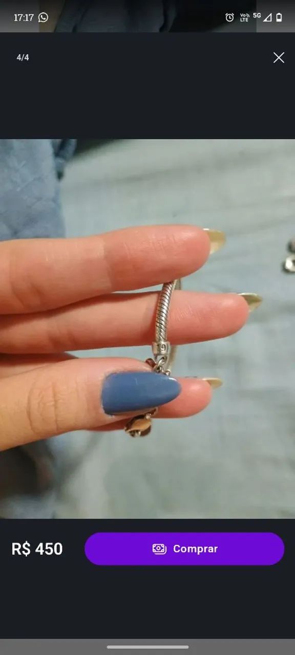 Pulseira Vivara Estrela - Foto 4