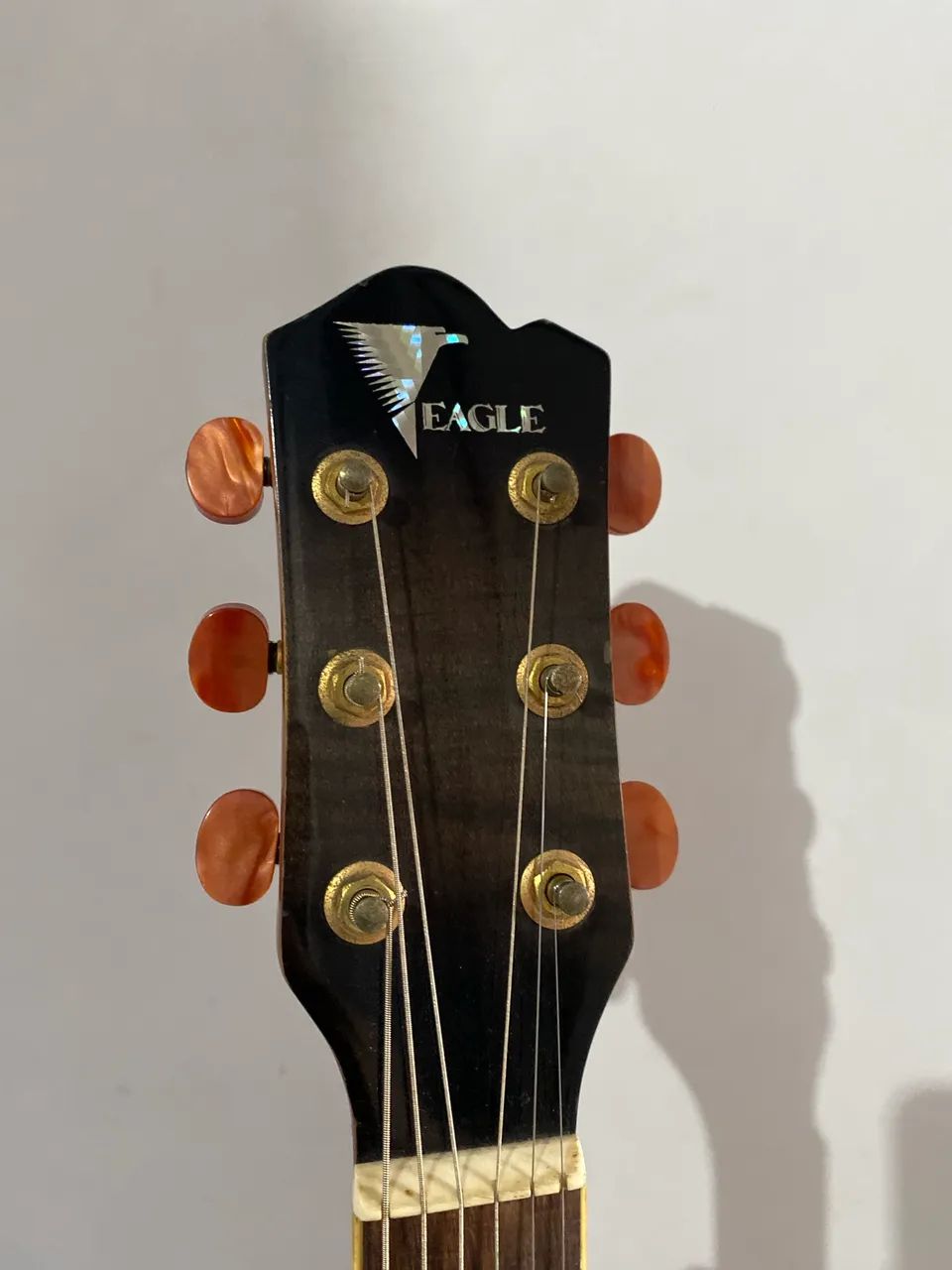 Violão Eagle Ch306 Tbk usado elétrico  - Foto 5