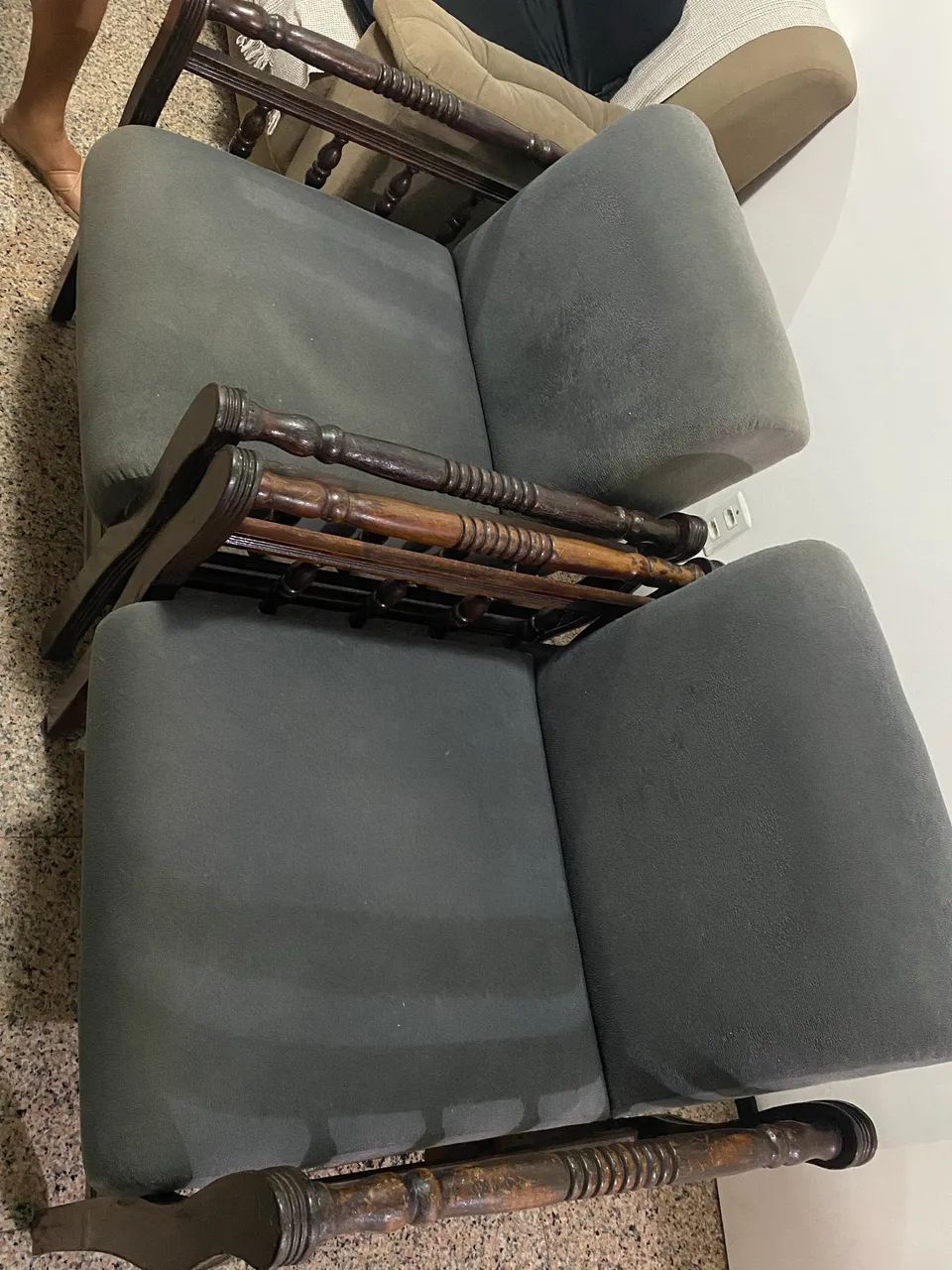 Poutronas , poltronas rústica colonial 