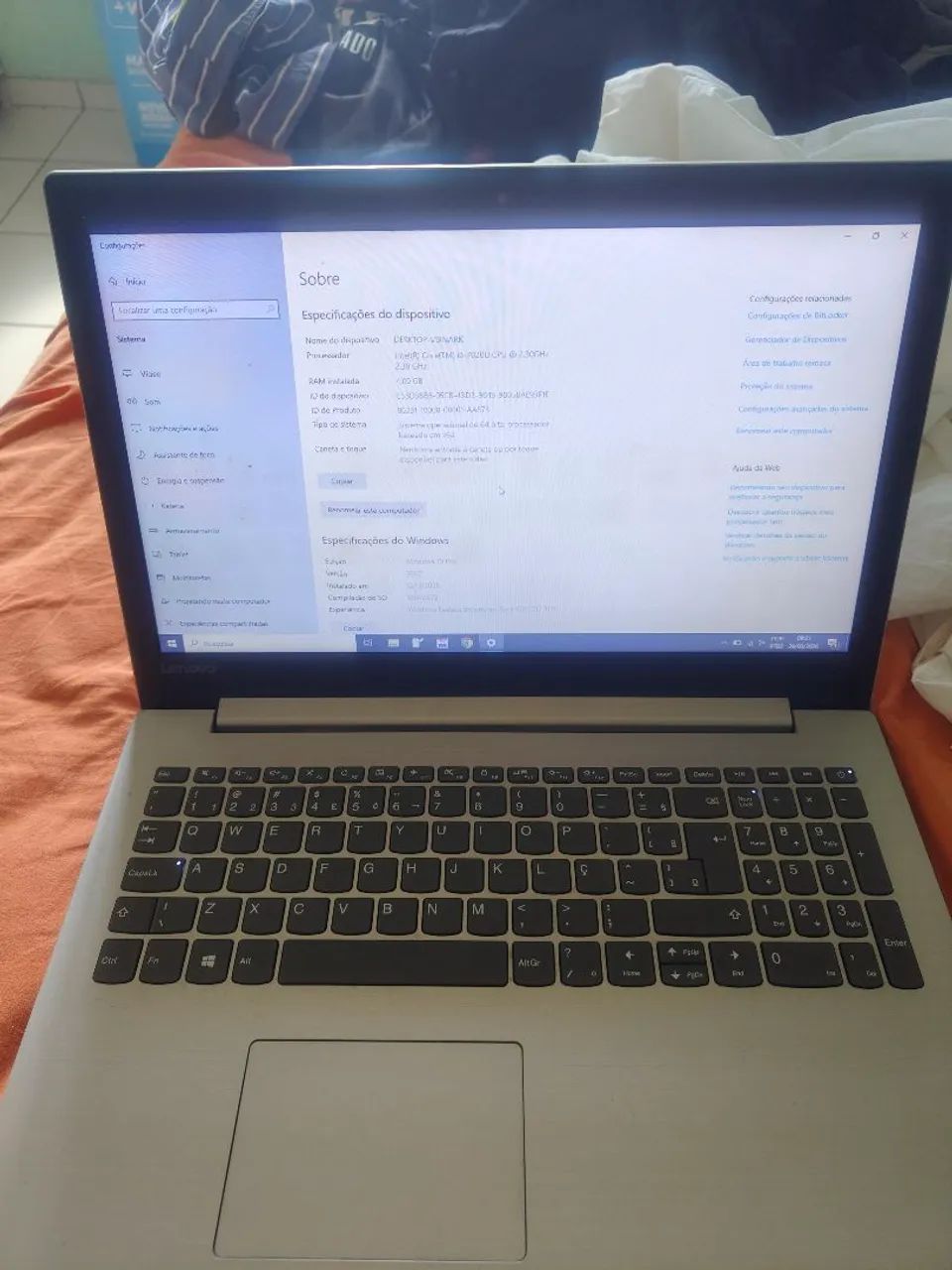 Notebook Lenovo 